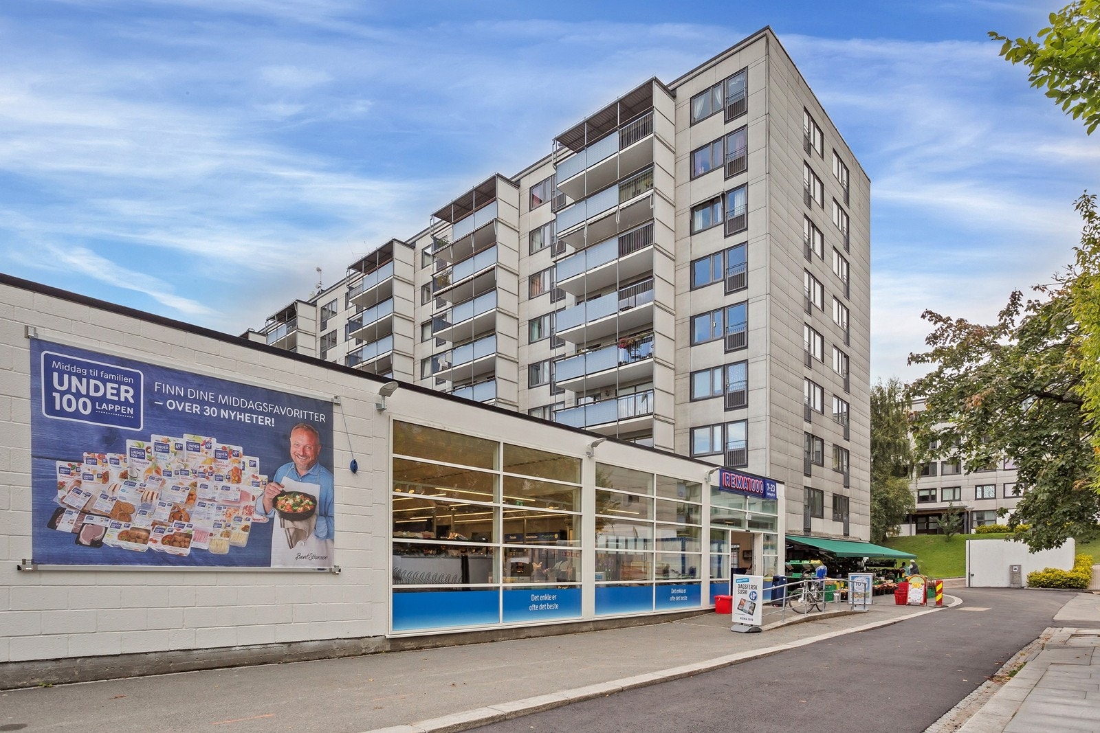 Rema1000 like i nærheten. Galleribilde