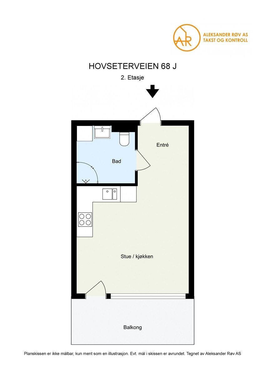 Planskisse Galleribilde