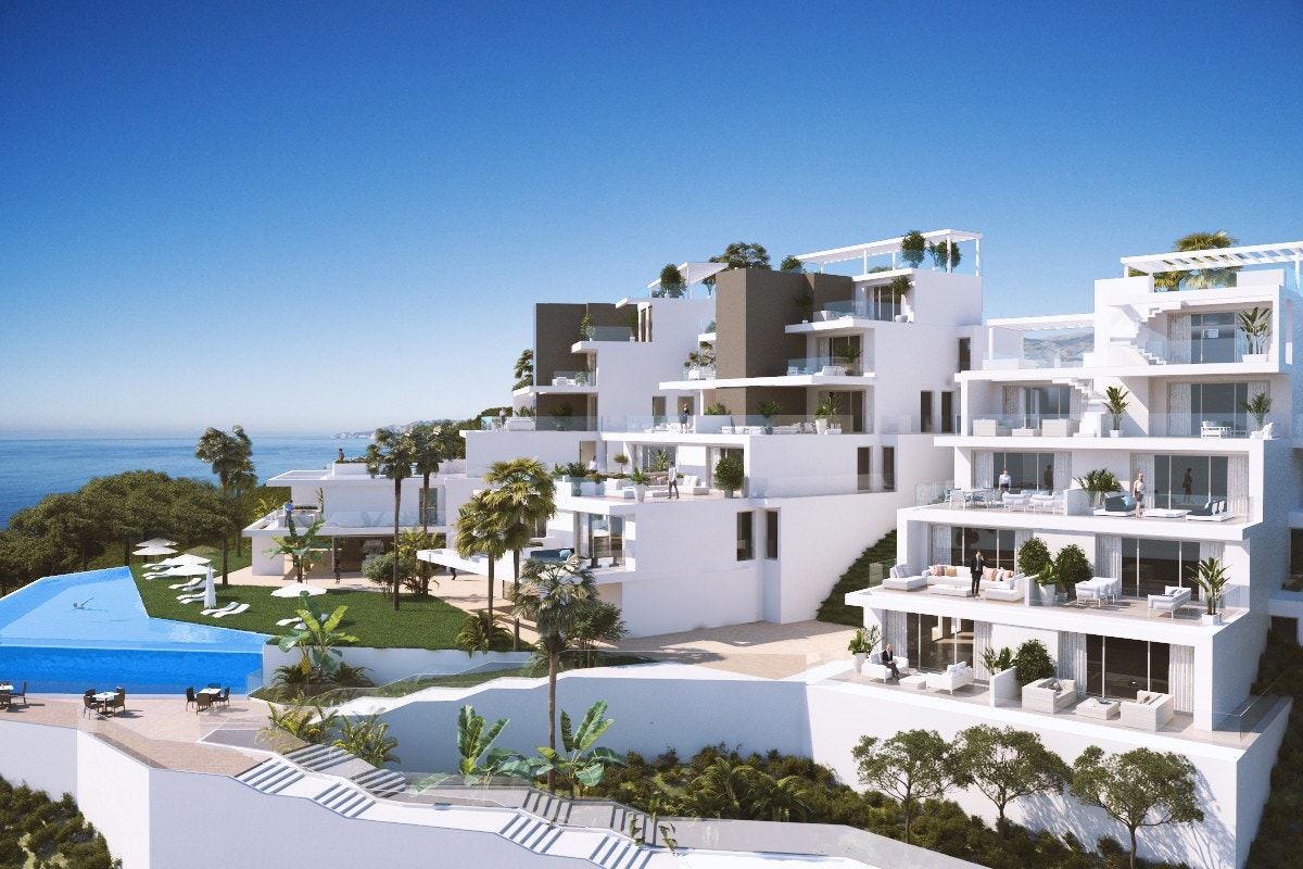 Fordelen med terrasse-enheter, åpen terrasse for alle. Galleribilde