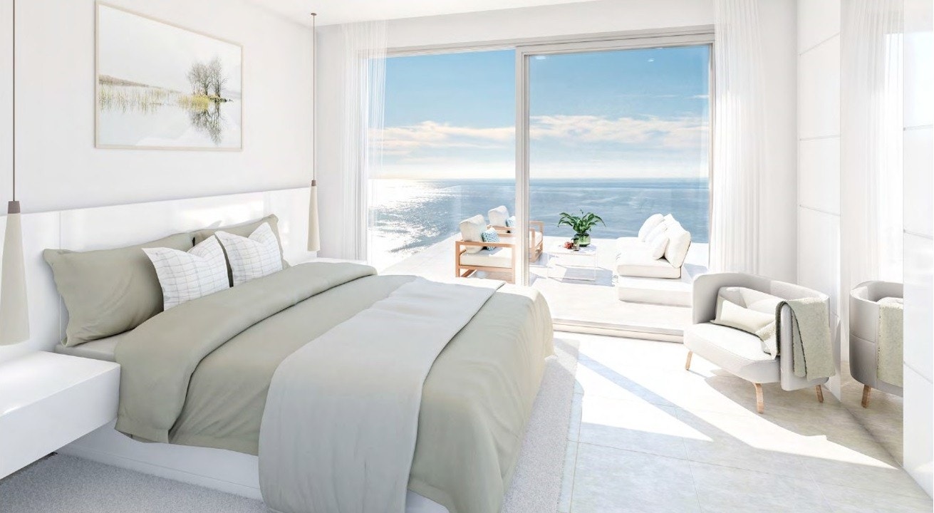 Havutsikt fra soverommet. Galleribilde