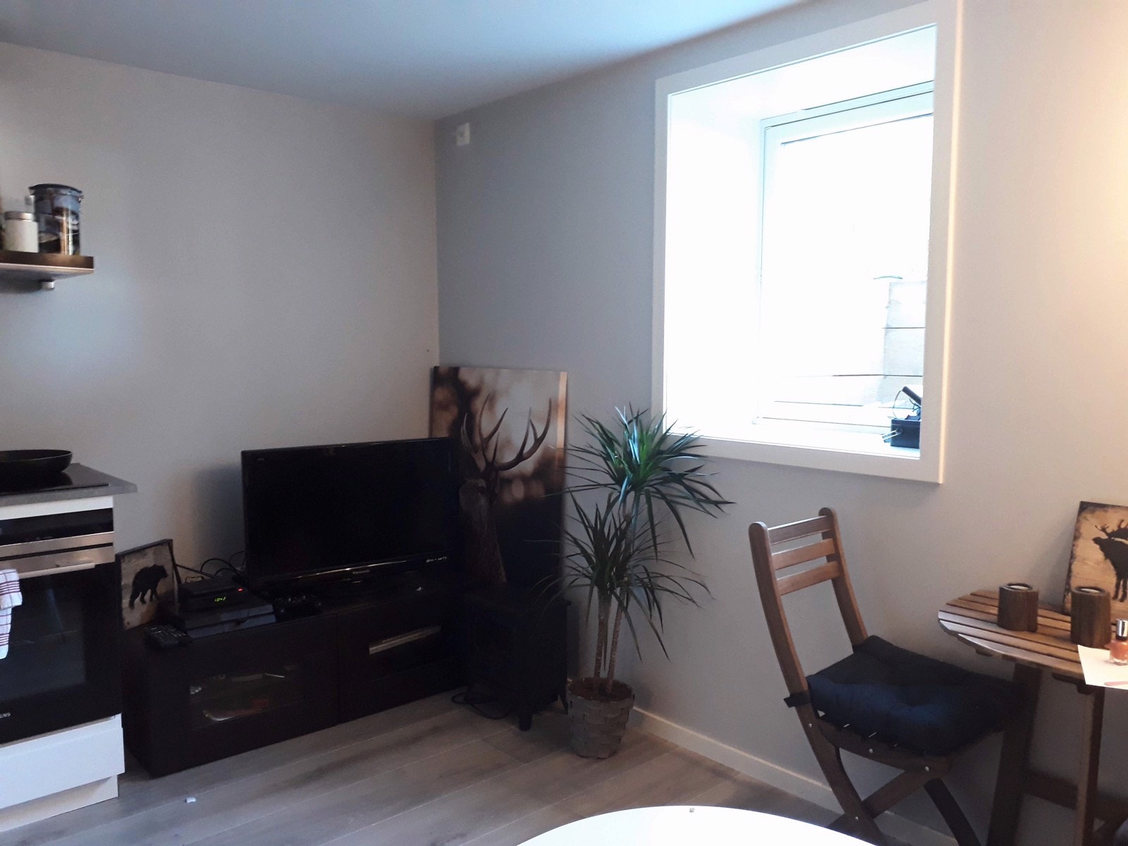 Stue møblert Galleribilde