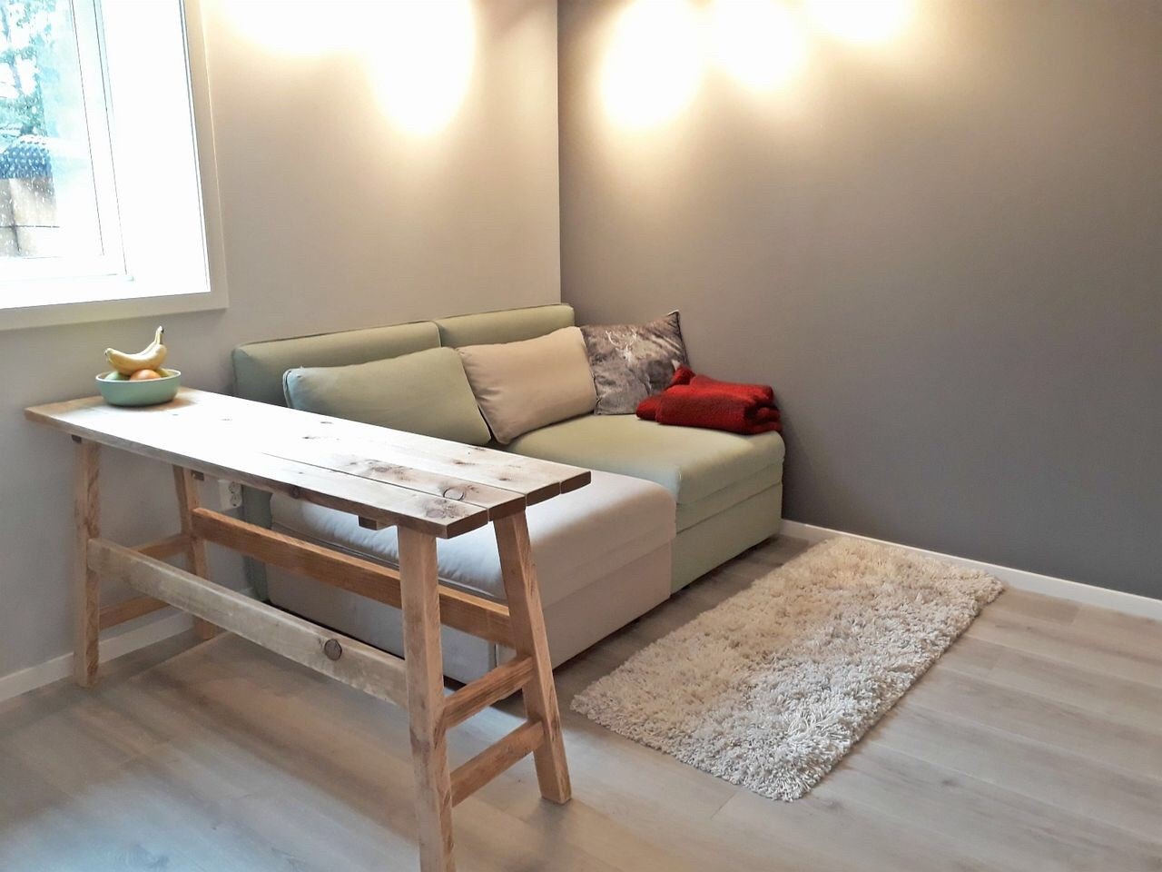 Stue møblert Galleribilde