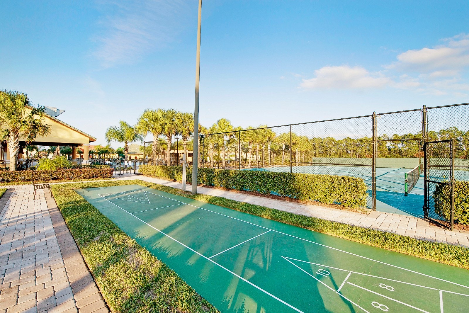 Shuffleboard bane Galleribilde