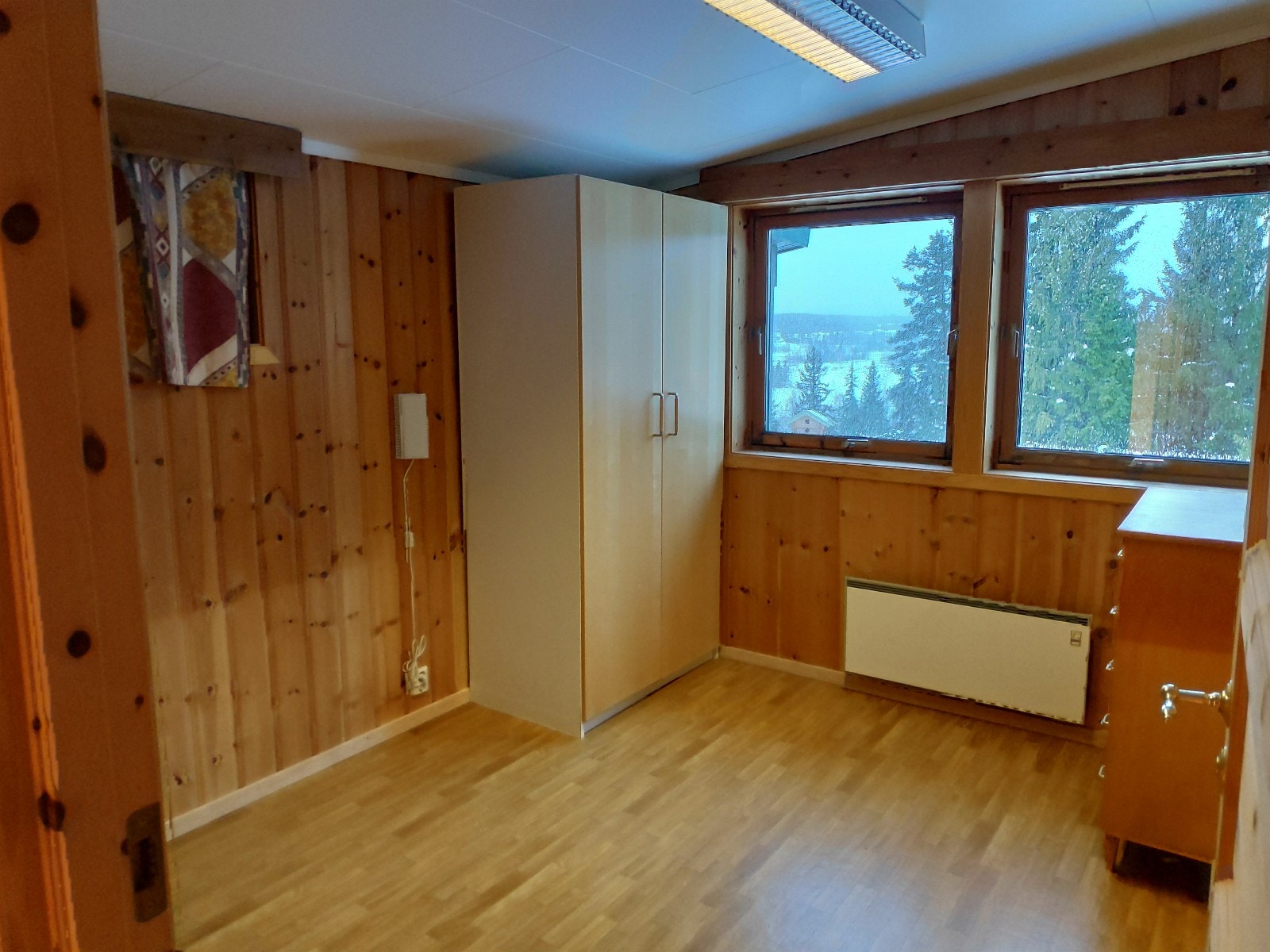 soverom (dette rommet er nå malt hvit) Galleribilde