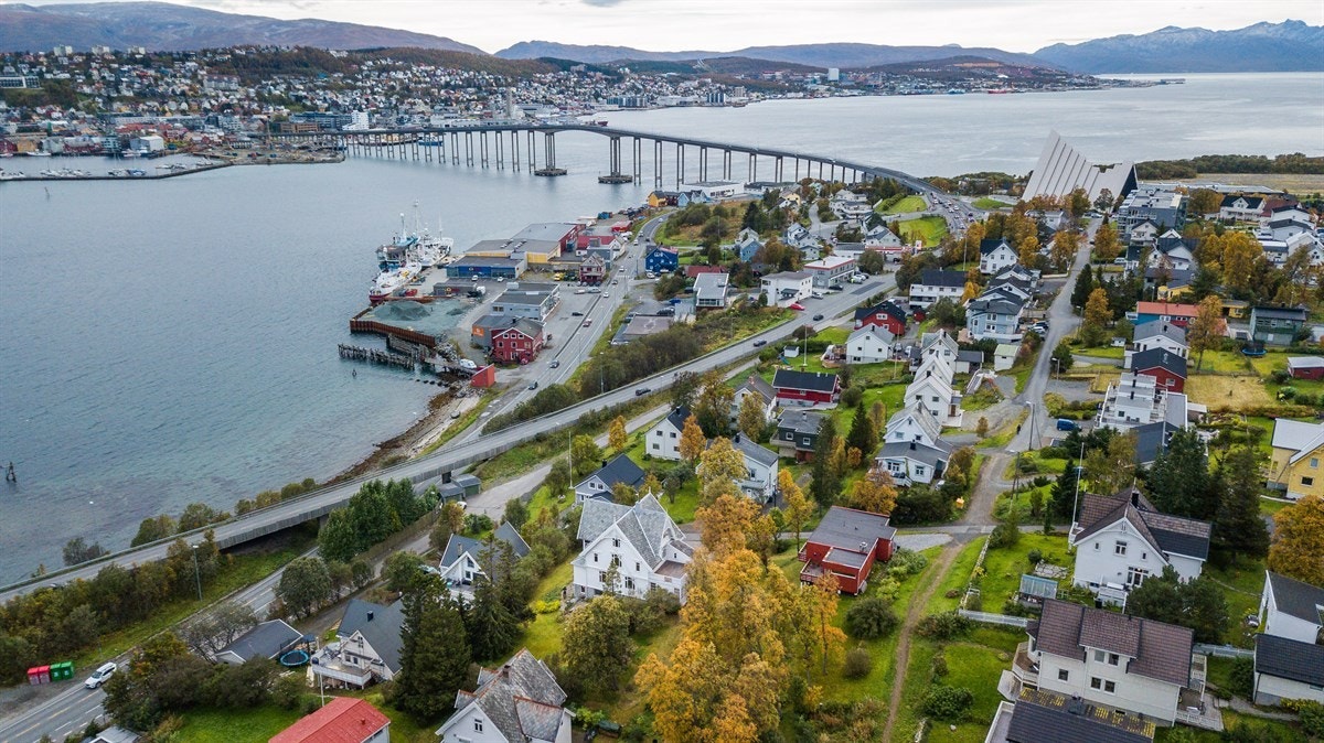 Oversikt over nærområdet og beliggenhet Galleribilde