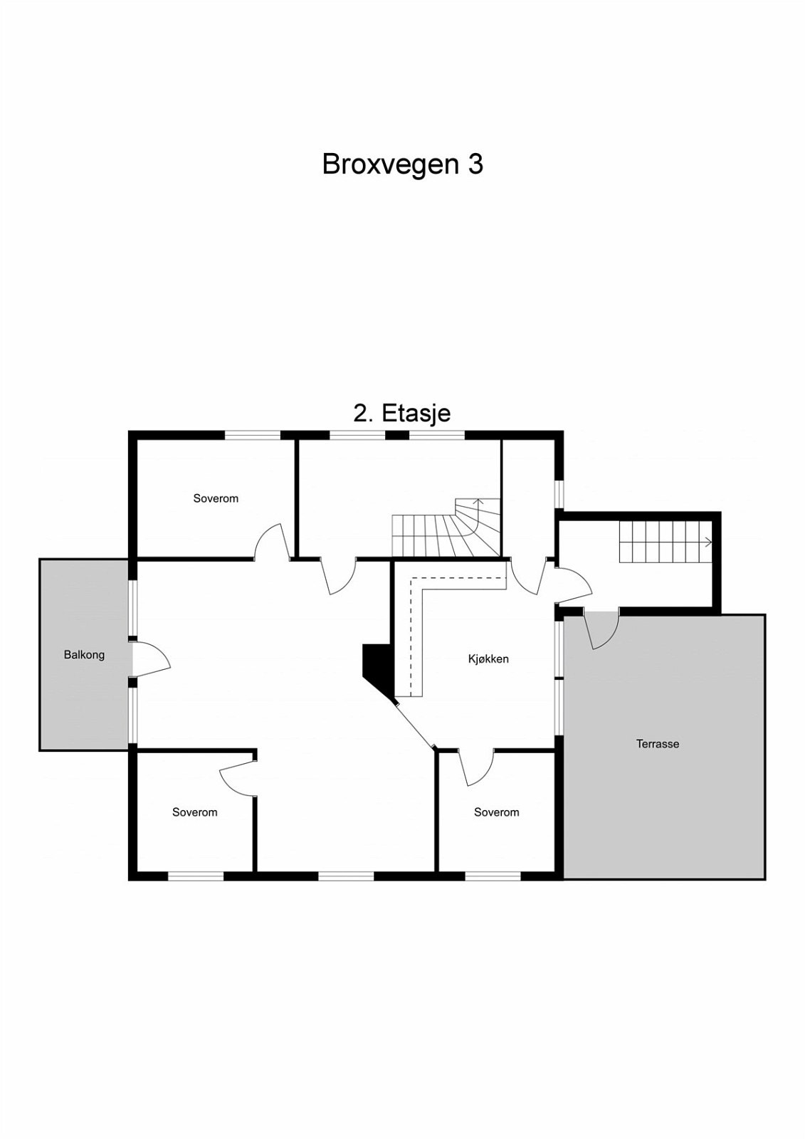 Plan 2. etg. Galleribilde