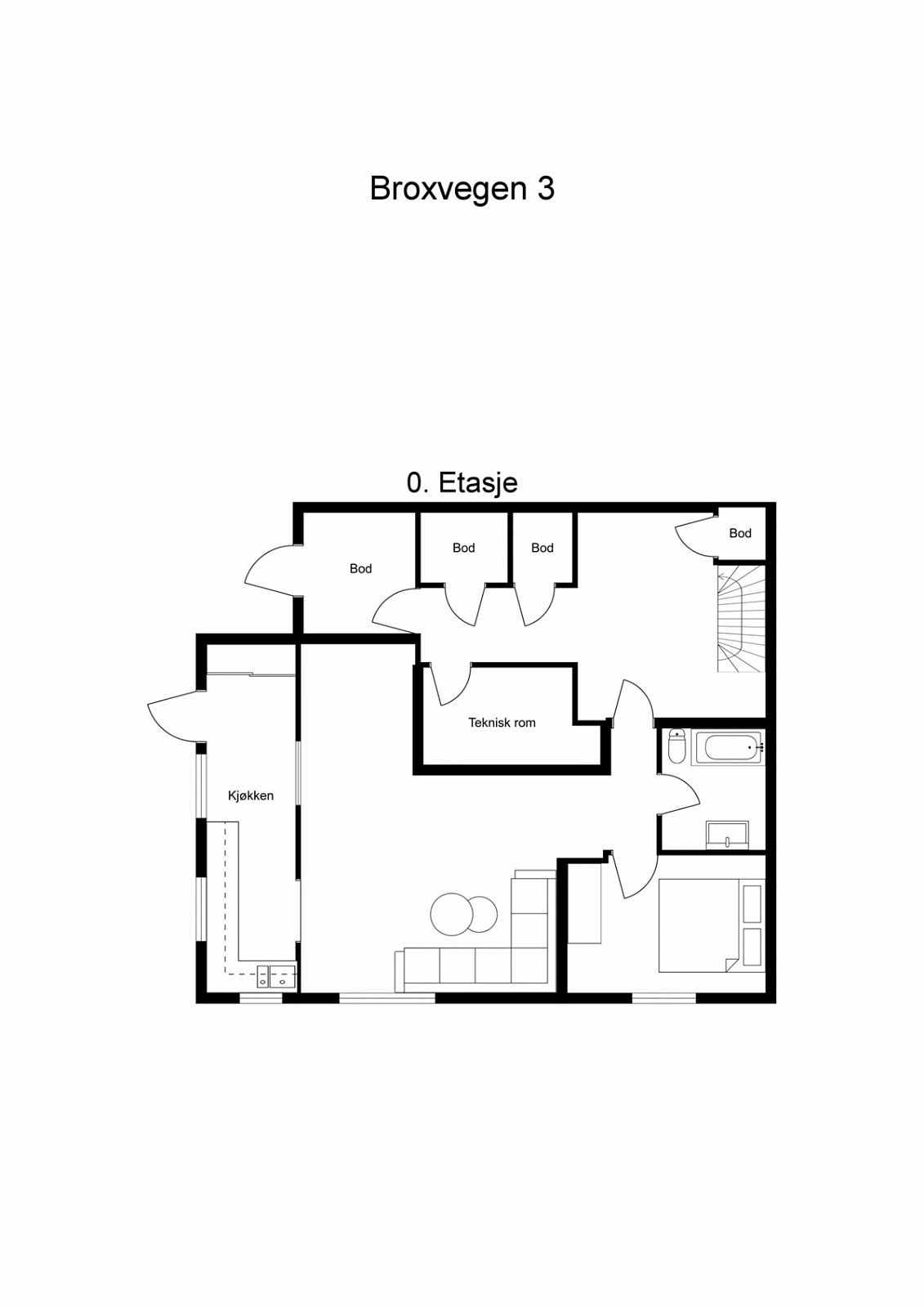 Plan 0. etg. Galleribilde
