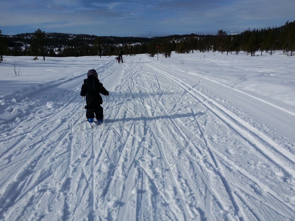 Henningvola på vinterstid Galleribilde