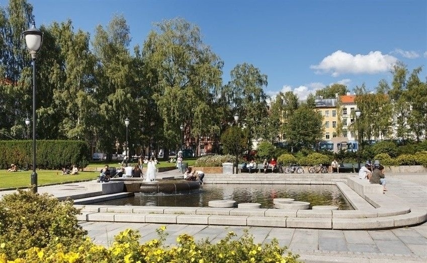 Nærområdet - Kort vei til Ryes plass, Schous plass og Birkelunden. Galleribilde