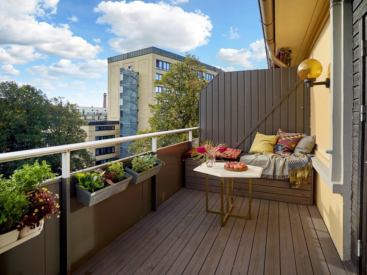 Fint utsyn, høyt og fritt i øverste etasje. Galleribilde