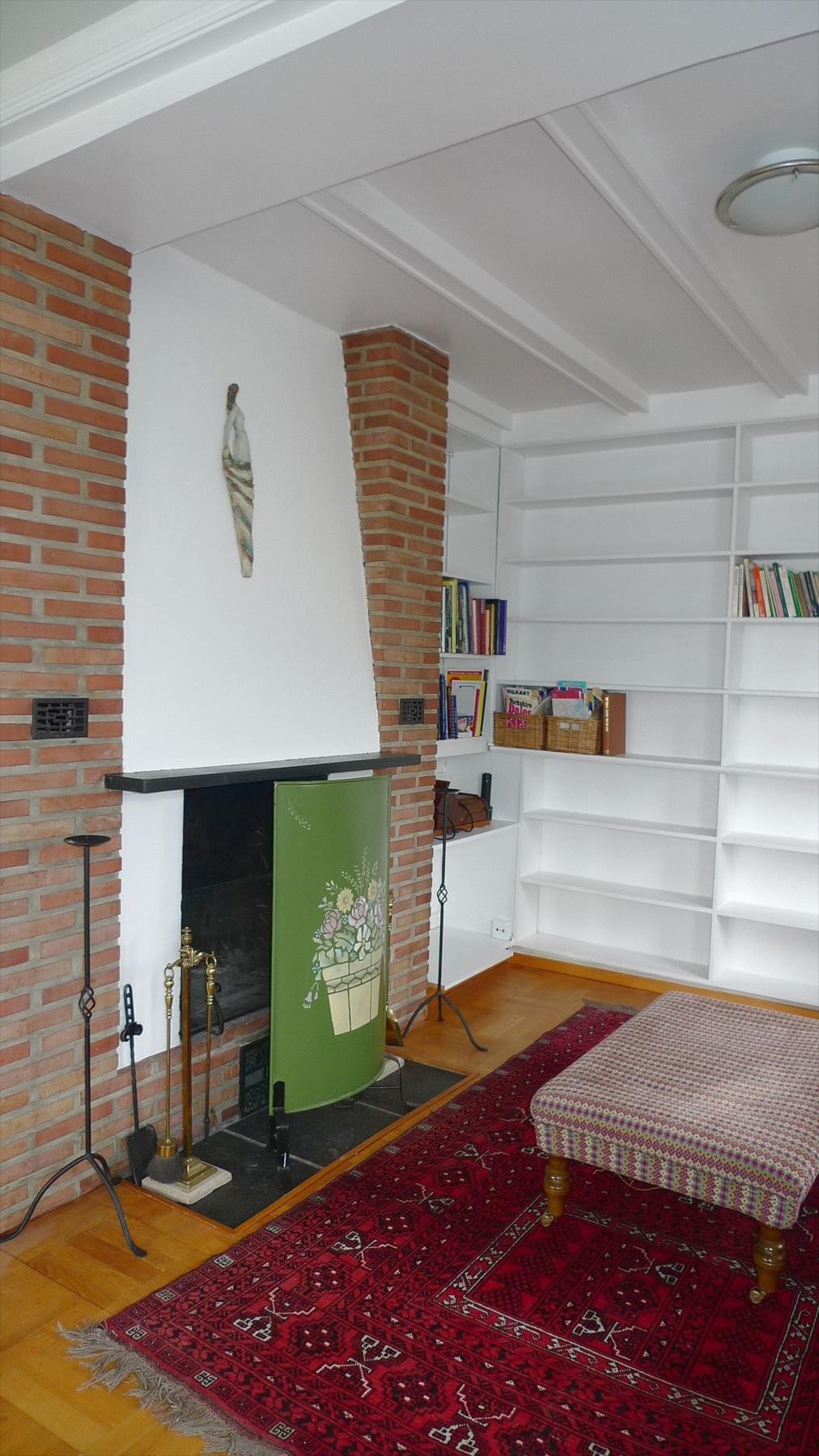 Fireplace in one of the living rooms Galleribilde