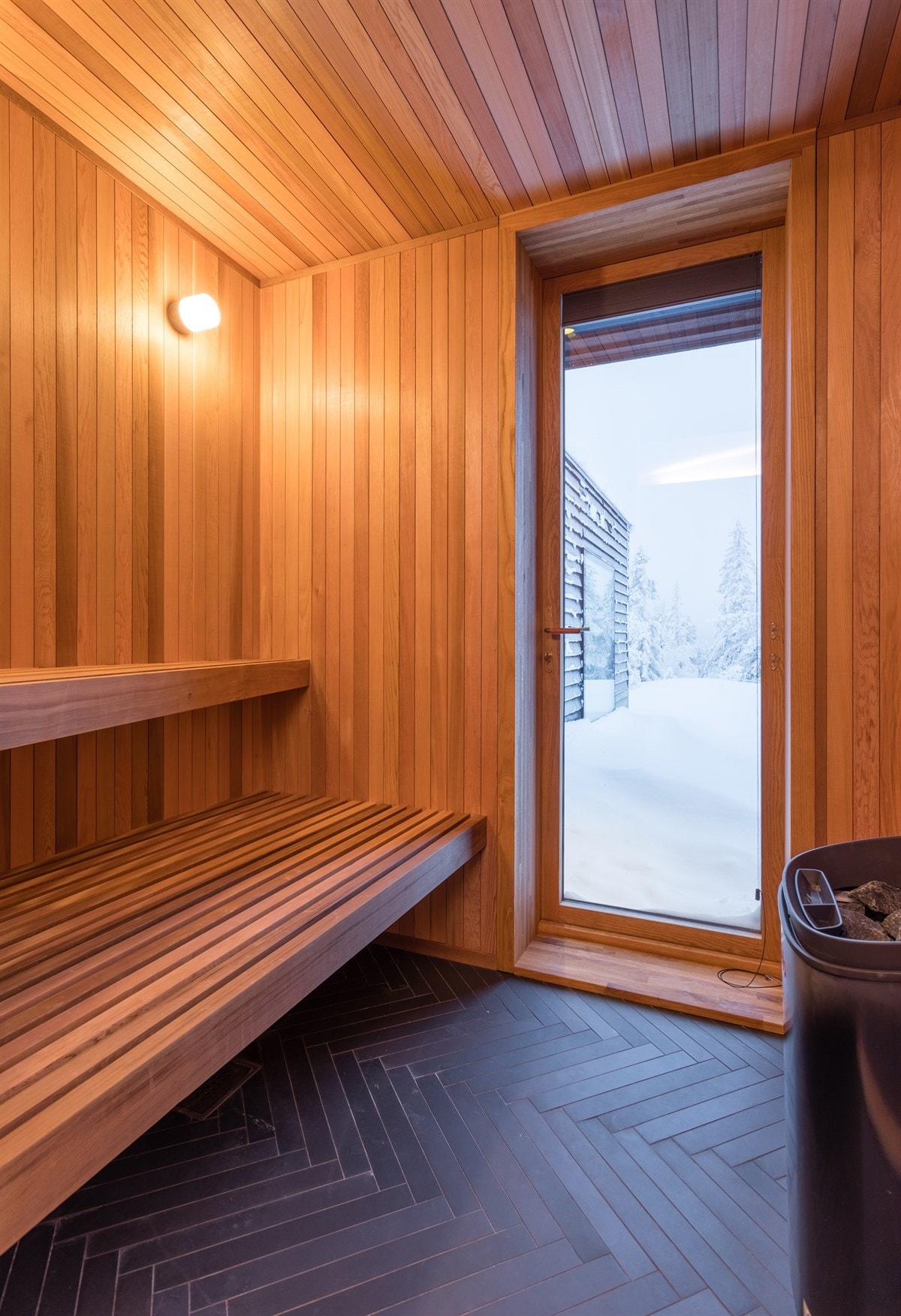 Stilig badstue Galleribilde