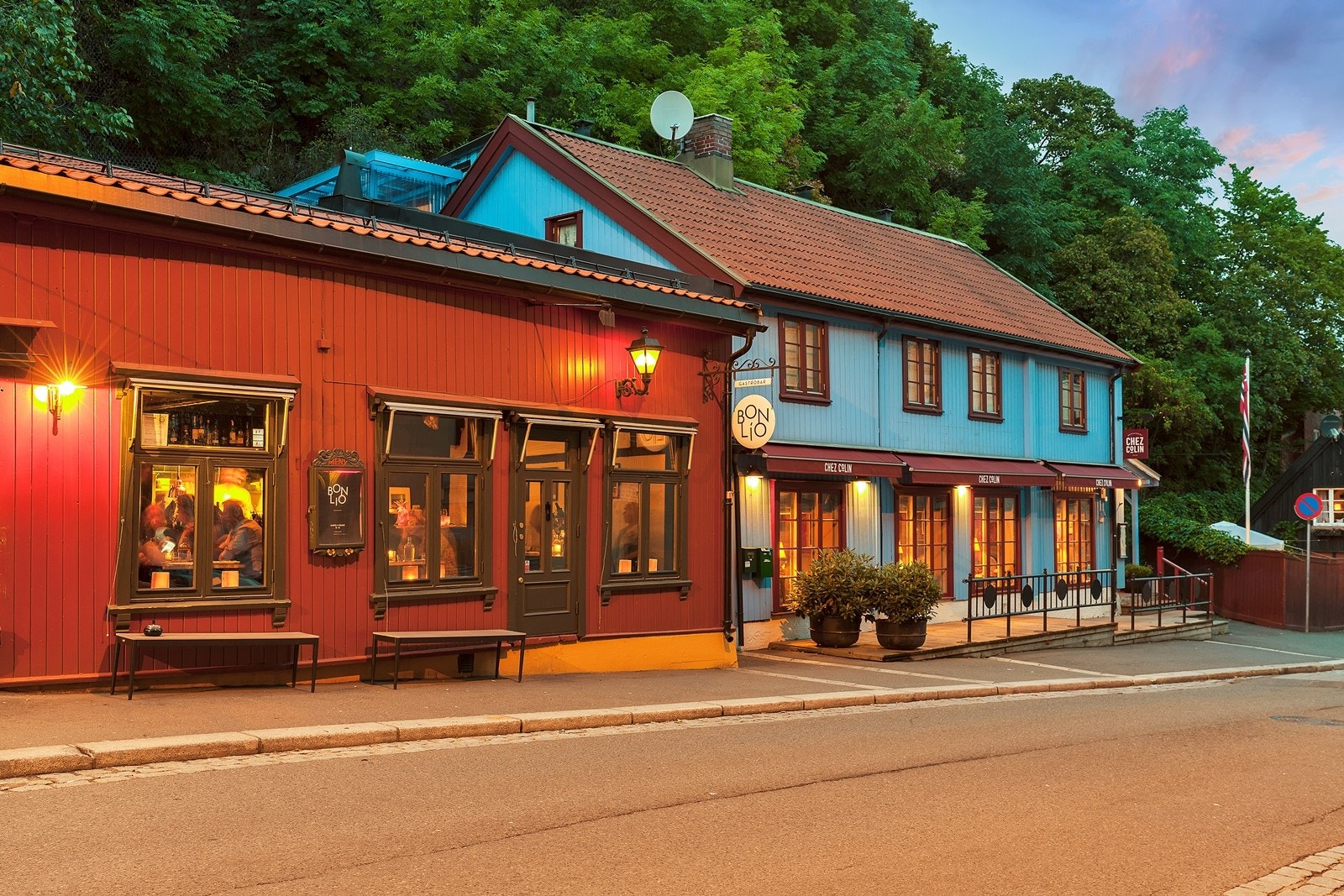 Resturanten BonLio i Fredensborgveien Galleribilde