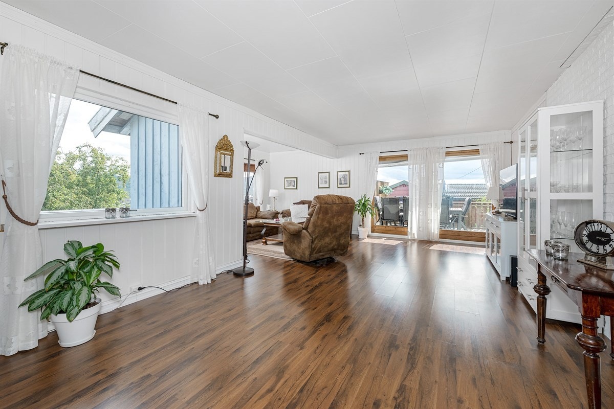 Romløsningen er praktisk uttenkt og gjør det enkelt å møblere. Galleribilde