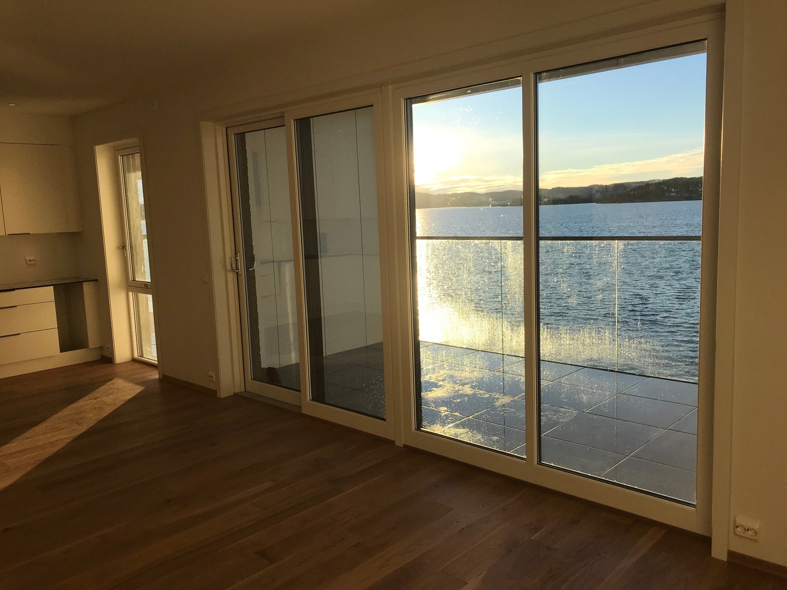 Utsikt fra stuen Galleribilde
