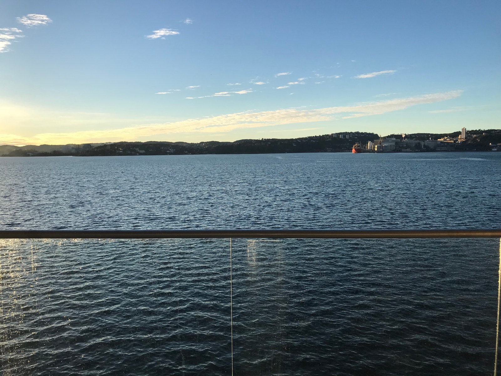Utsikt fra balkong Galleribilde