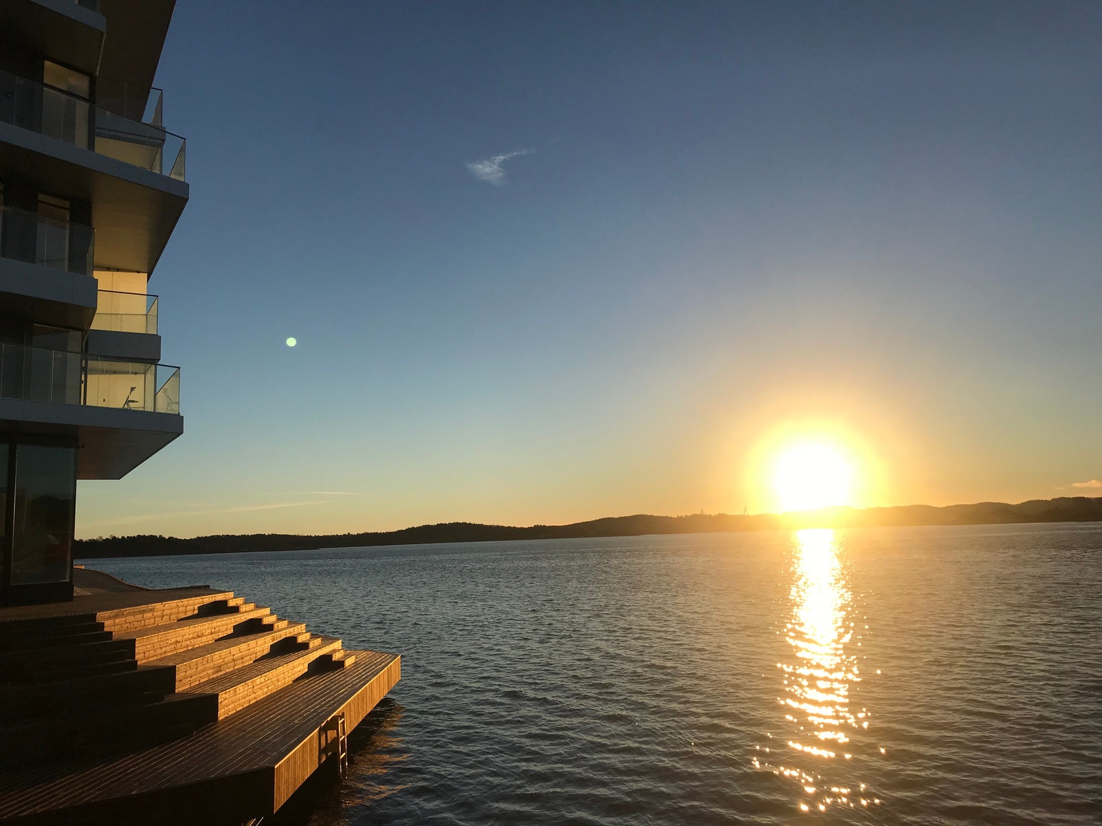 Utsikt fra Kanalbyen Galleribilde