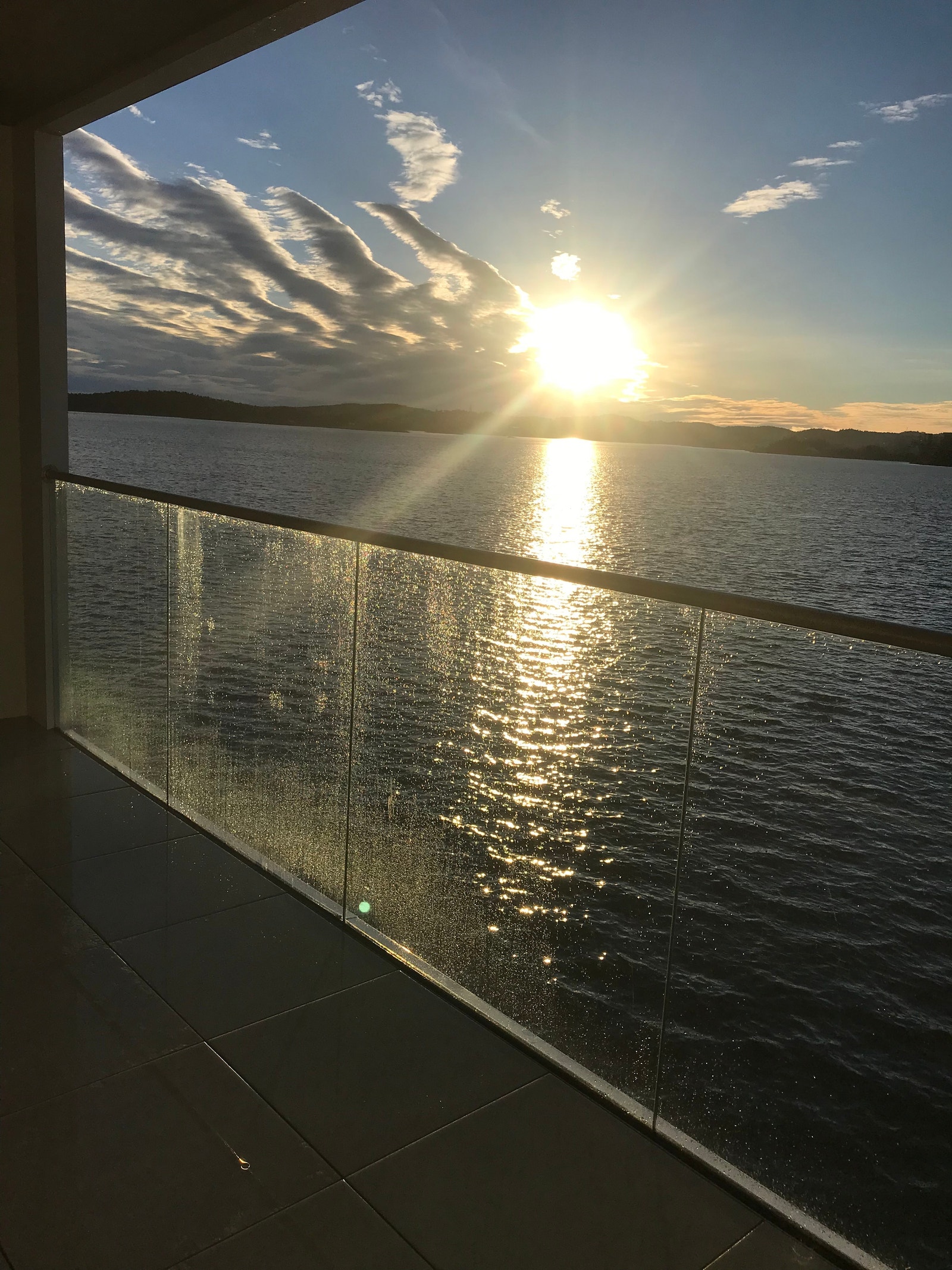Utsikt fra terrasse Galleribilde