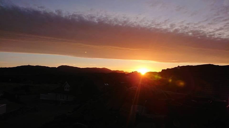 Morgensol Galleribilde