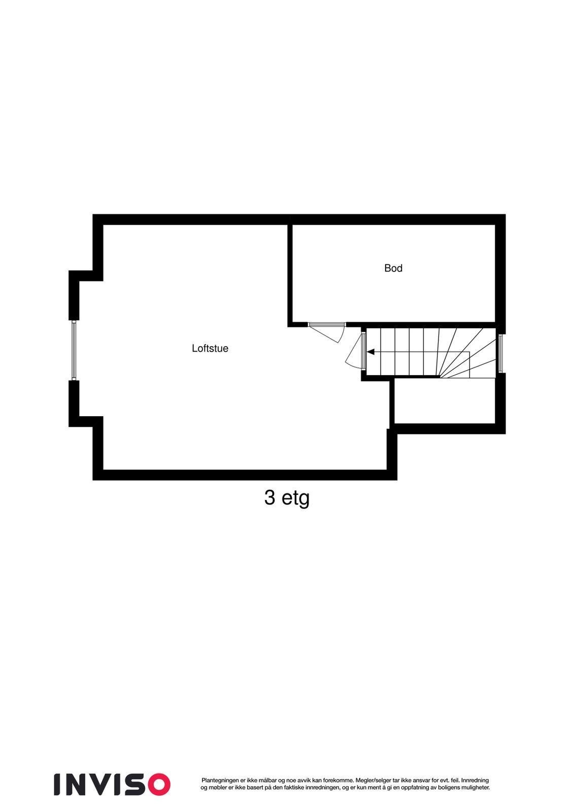Plan loft Galleribilde