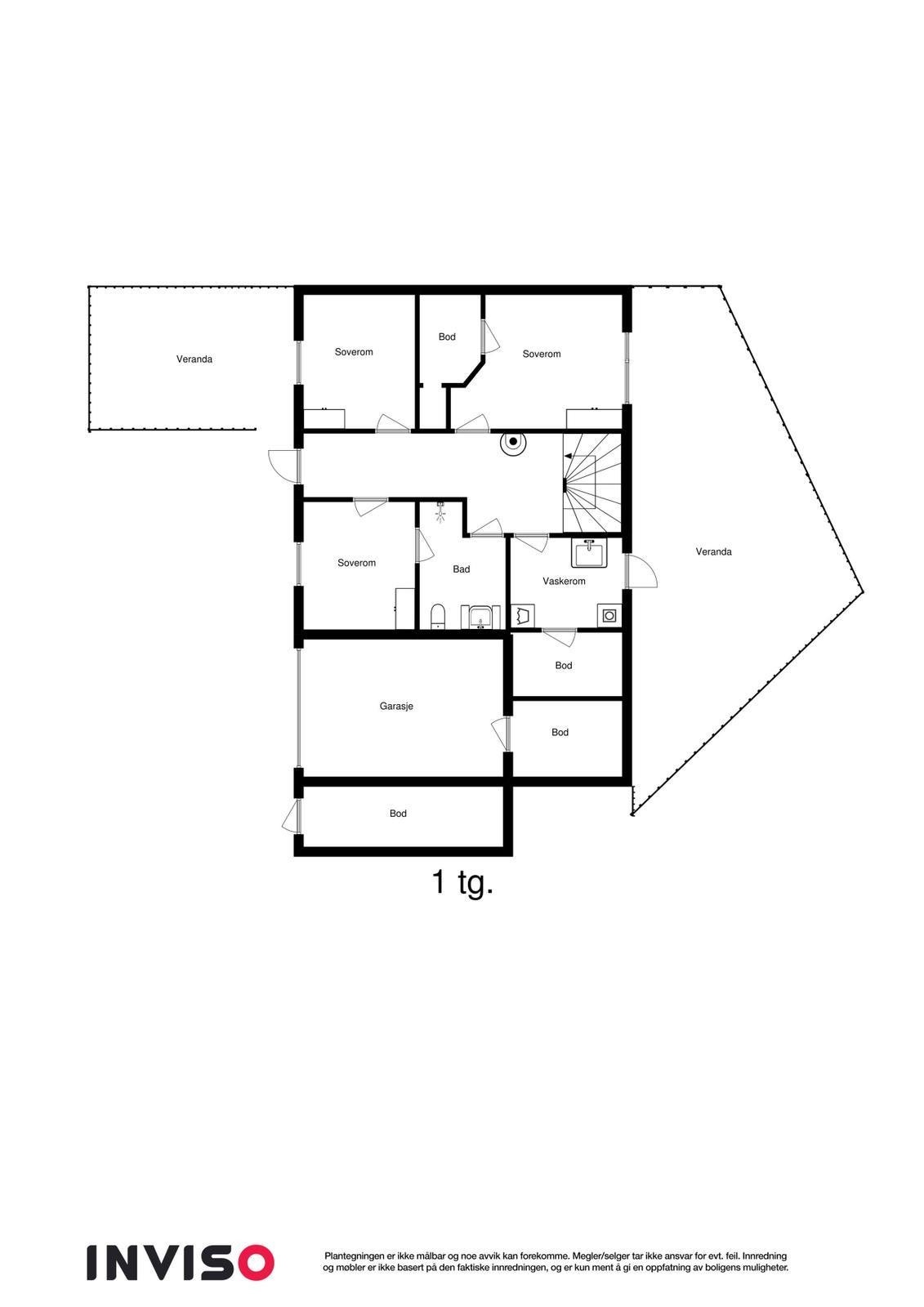 Plan 1. etasje Galleribilde