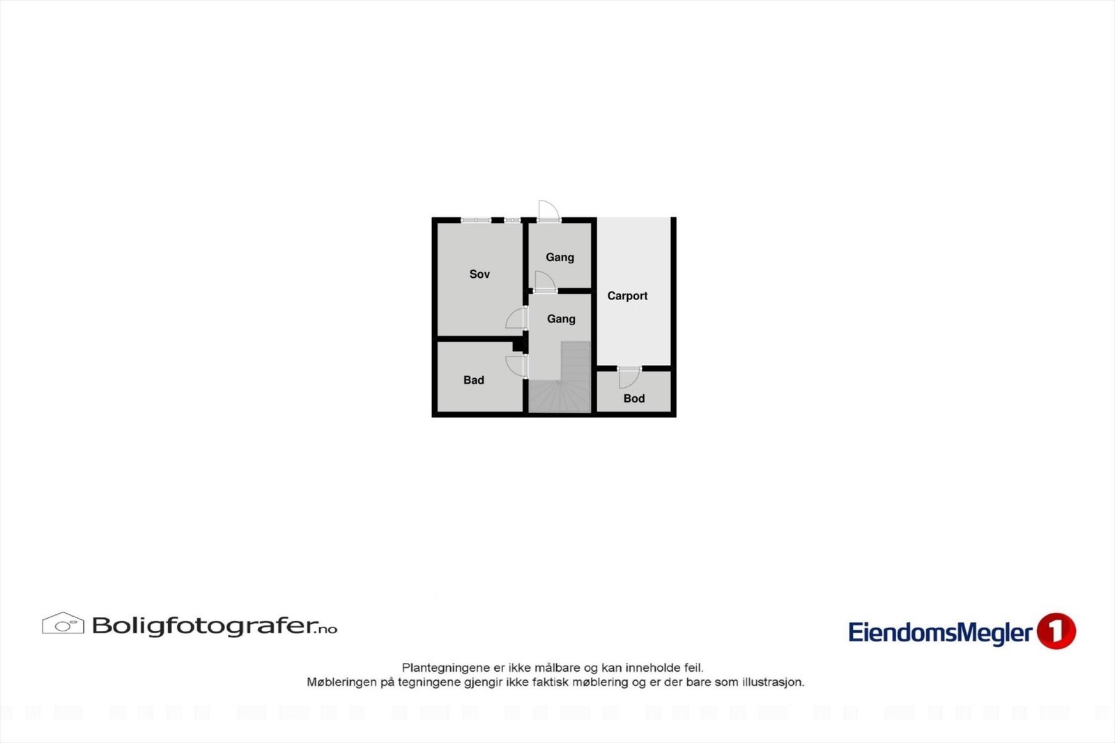 Plantegning 1. etasje. Galleribilde