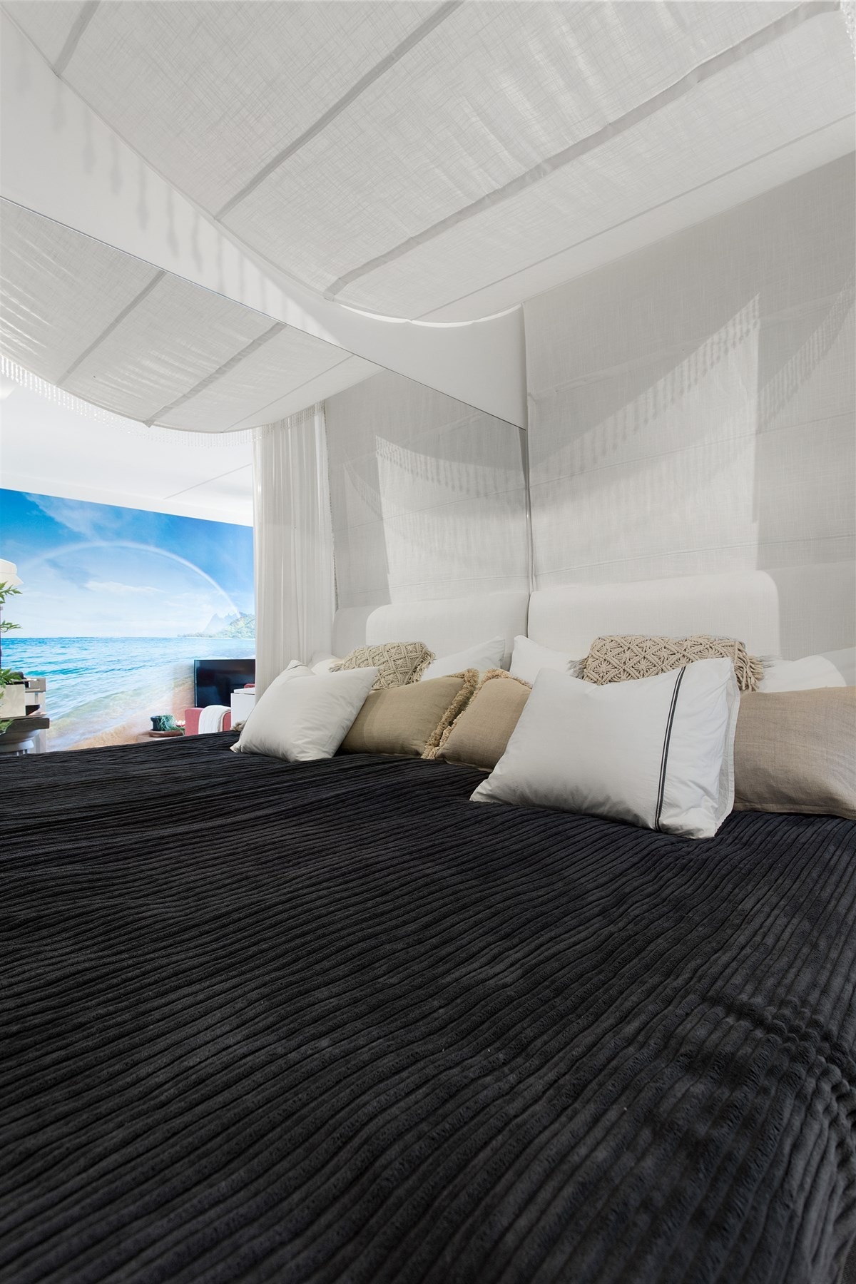 Soverom III er i dag innredet med 120 seng. Galleribilde