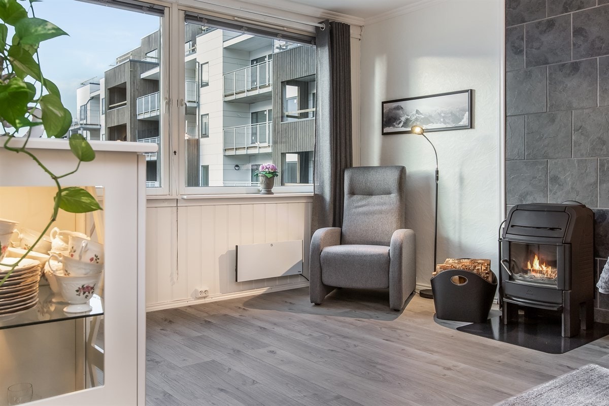 Vedovnen gir rikelig med varme. Galleribilde