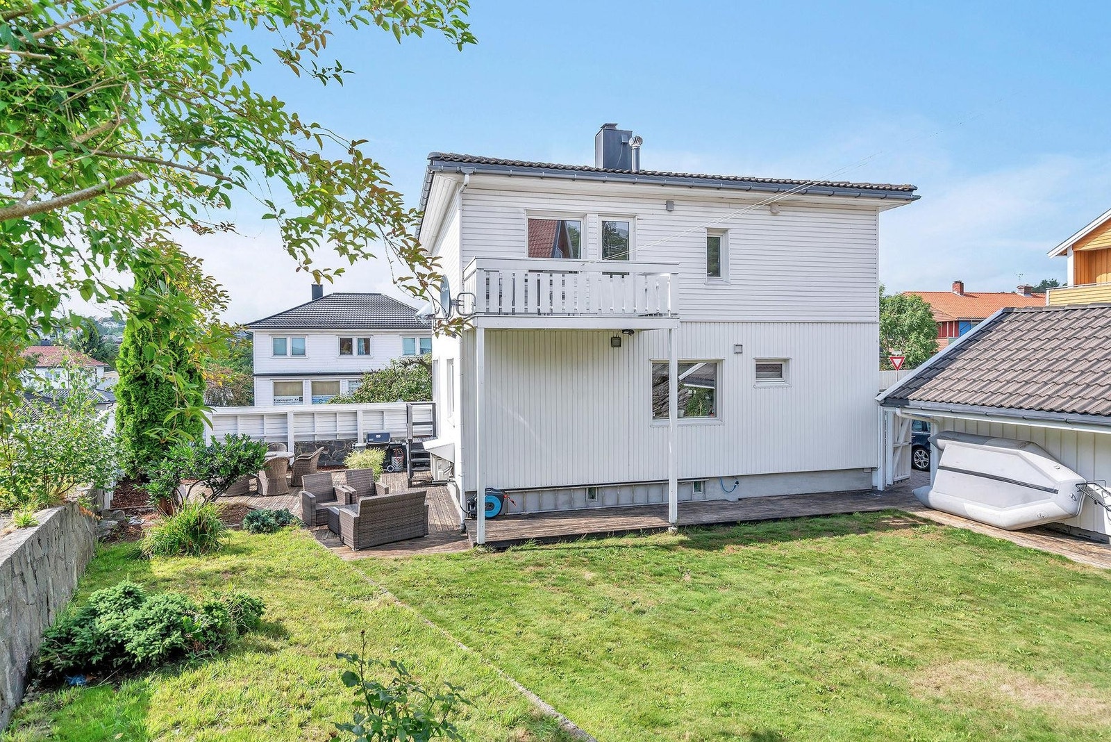 Pen usjenert hage Galleribilde