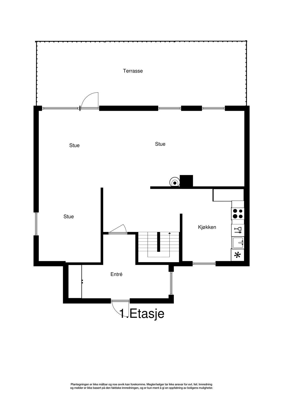 2dplan og 3 Galleribilde