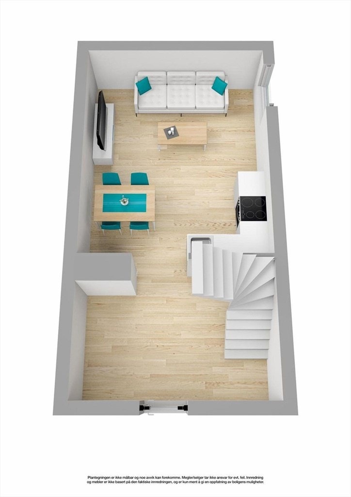 Plantegning 1 etasje Galleribilde