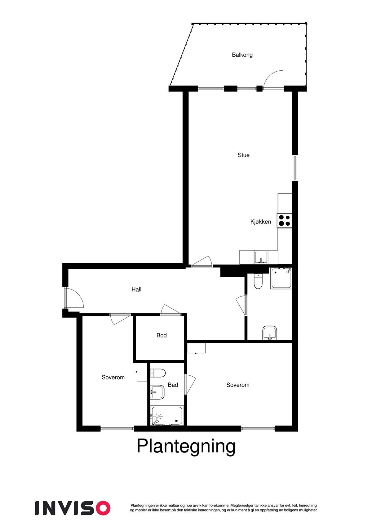 2dplan og 1 Galleribilde