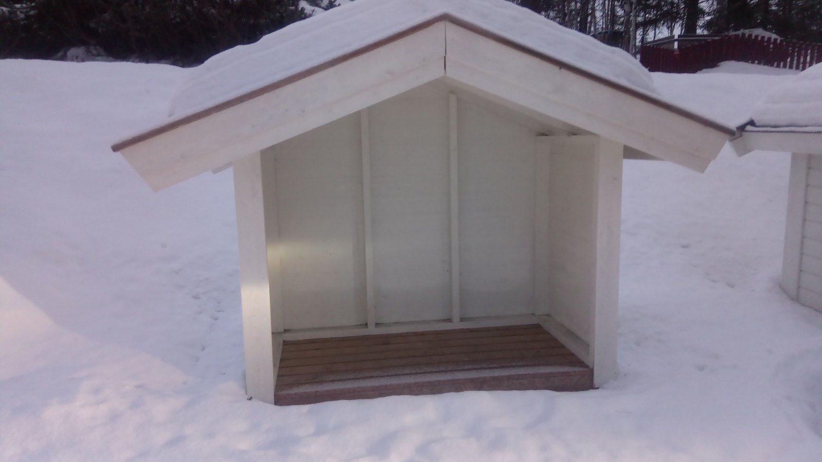 1 vedbod medfølger hver leilighet (2 leiligheter Galleribilde