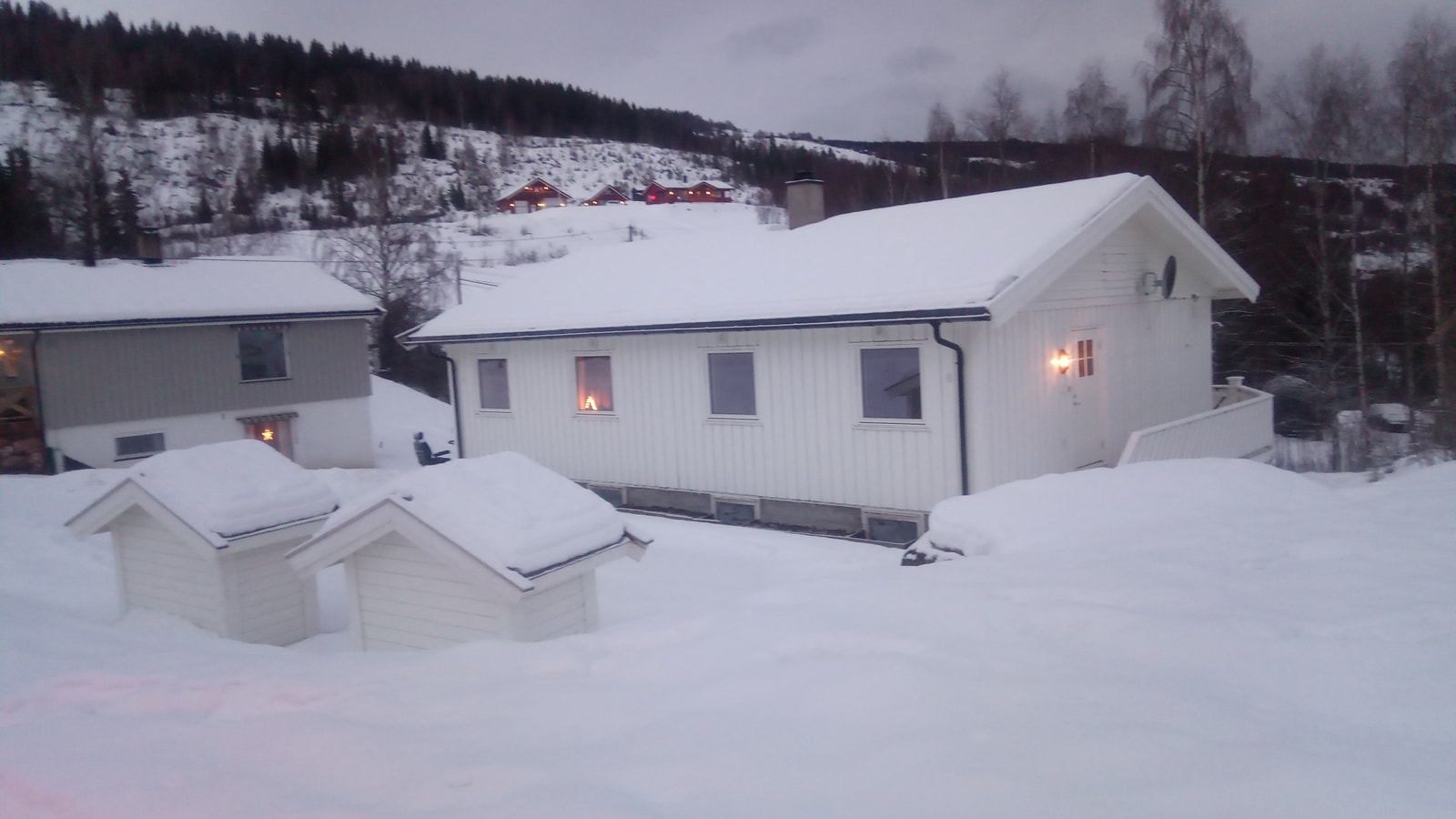 Ligger i rolig byggefelt Galleribilde