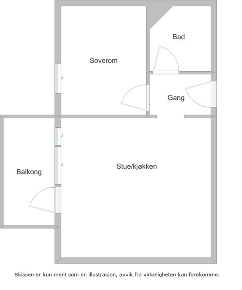 Plantegning. Galleribilde
