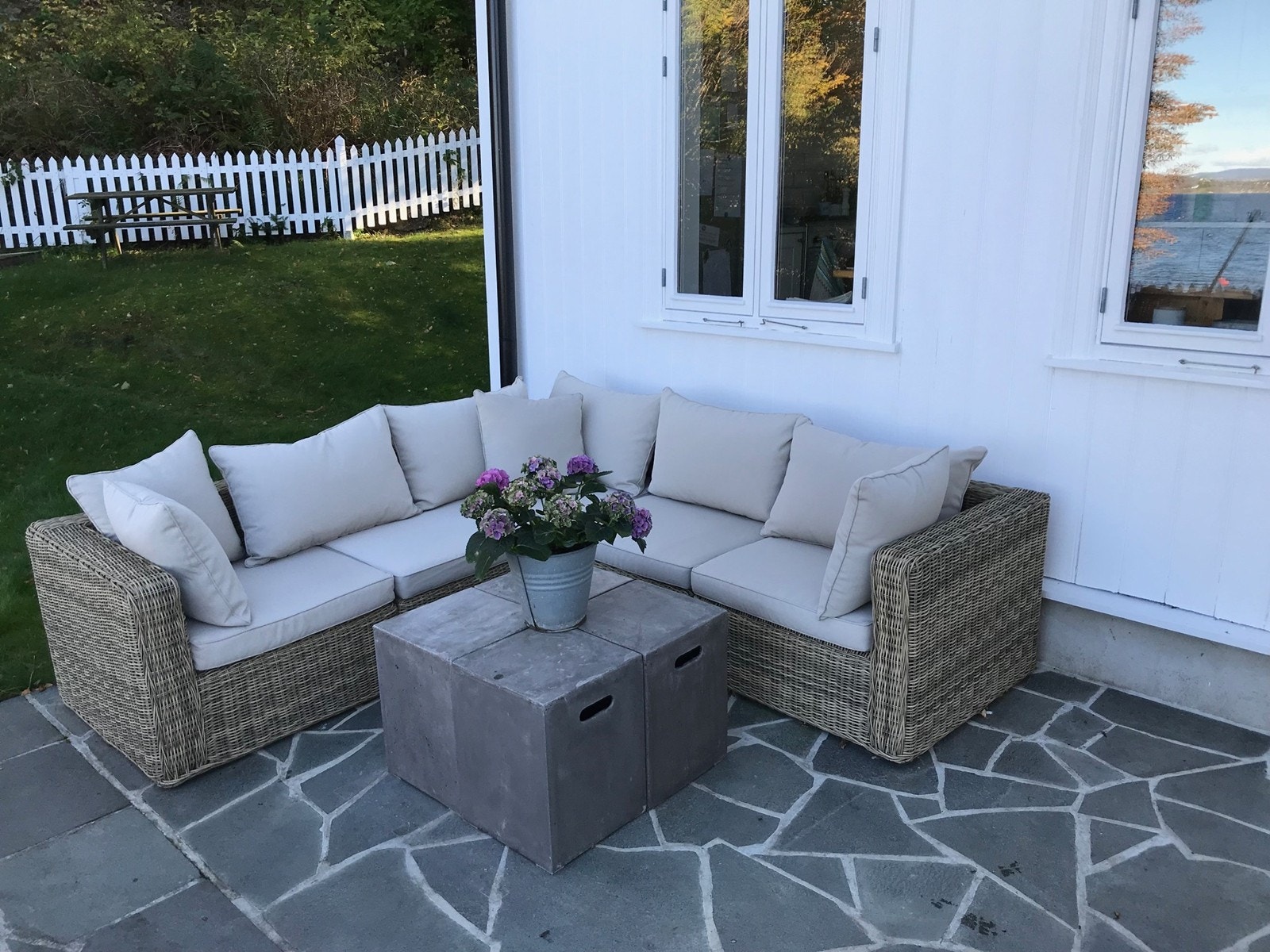 Skiferlagt platting Galleribilde