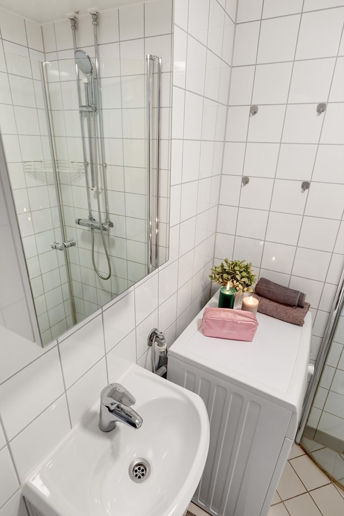 Det ble utført tiltak på bad i regi av borettslaget i 2007. Galleribilde