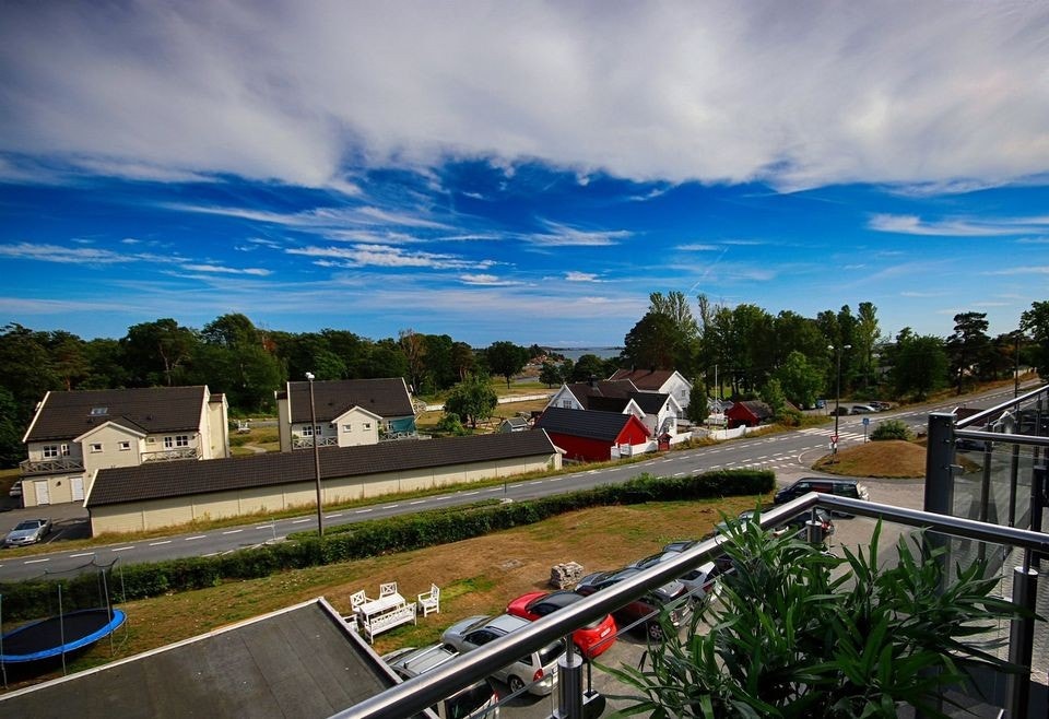 Utsikt sommer Galleribilde