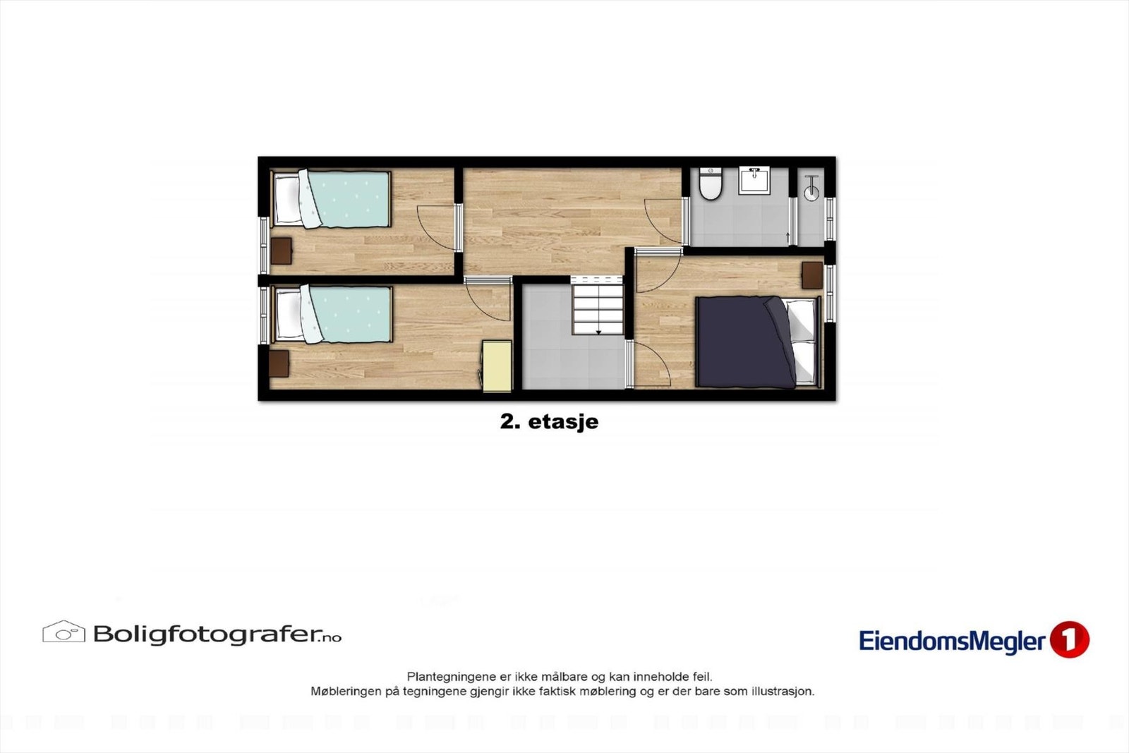 Plantegning 2.etg. Galleribilde