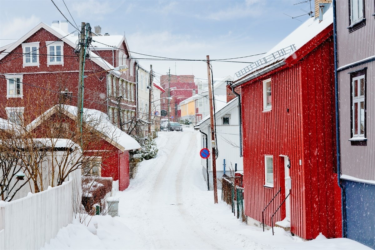 Rodeløkka er et koselig naboloag som i all hovedsak består av små trehus som slynger seg ned mot Grünerløkka. Galleribilde