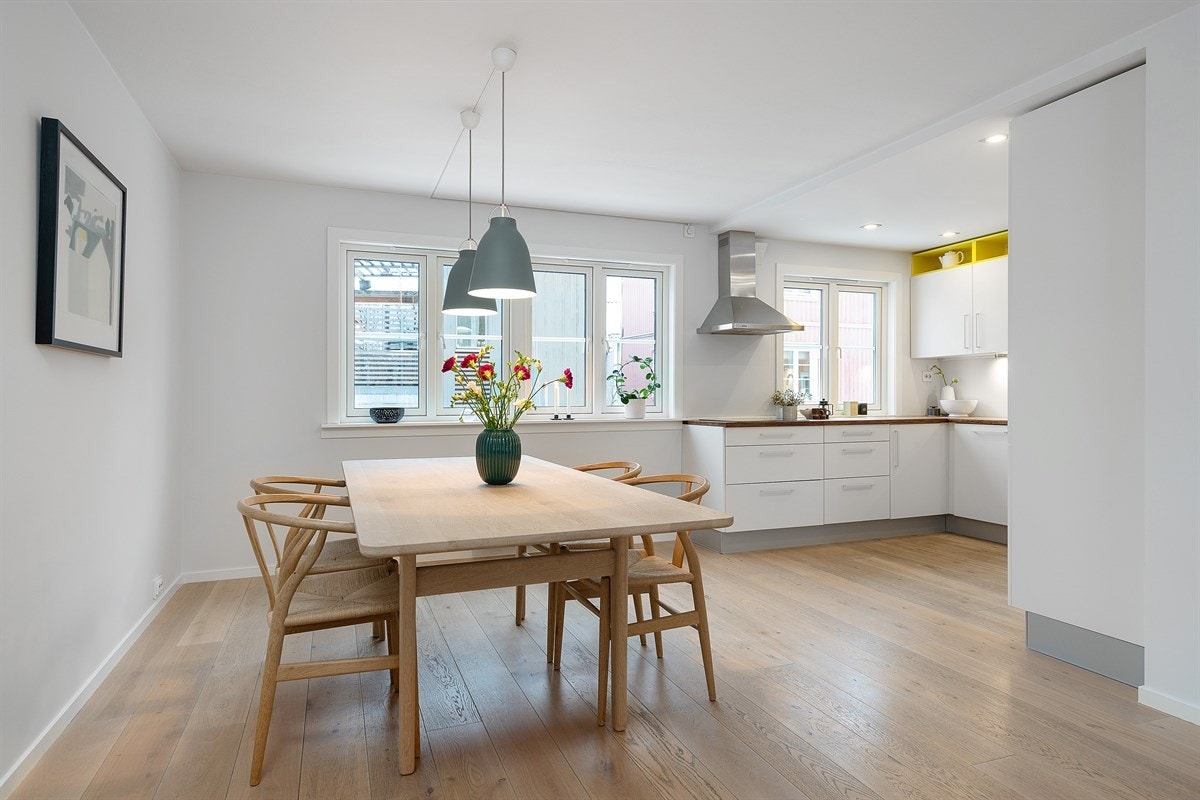 Lyse, delikate fargevalg gjør det enkelt å innrede. Galleribilde