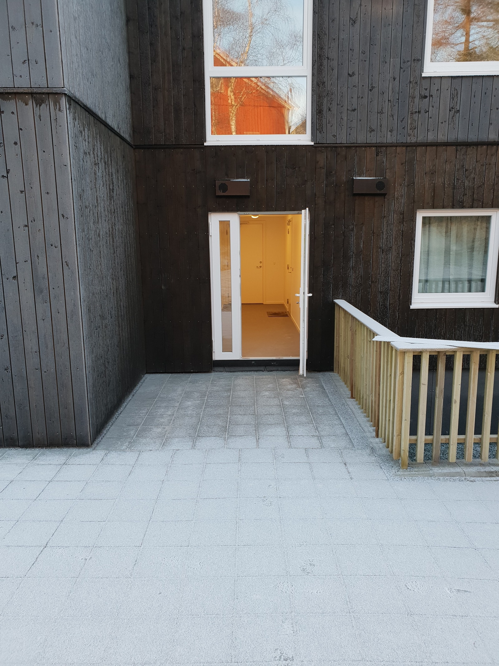 inngang fra øvre side Galleribilde