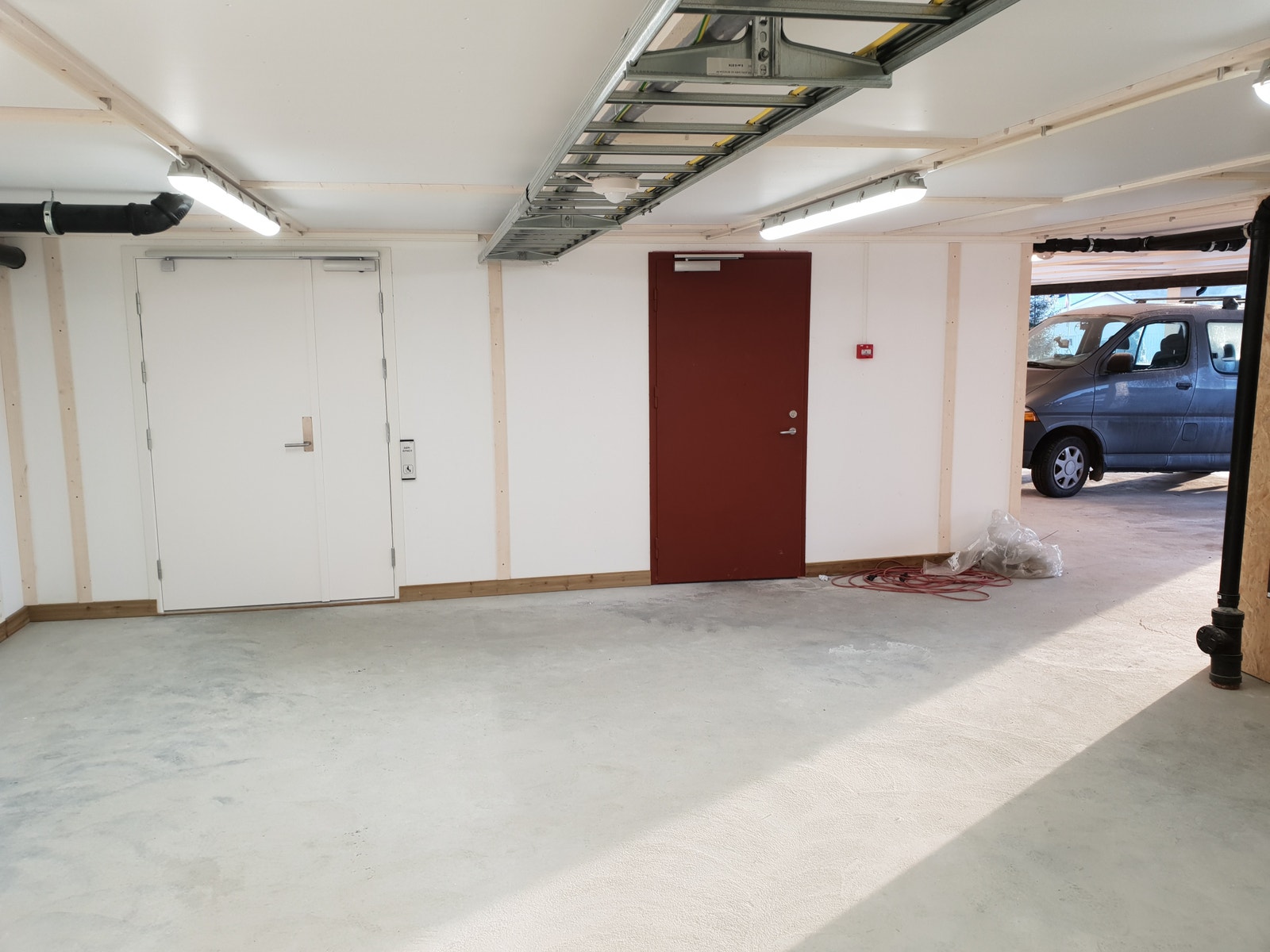 inngang fra parkering Galleribilde