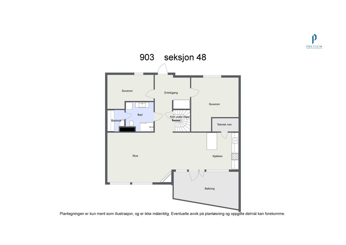 903 seksjon 48 - 1. Etasje Galleribilde
