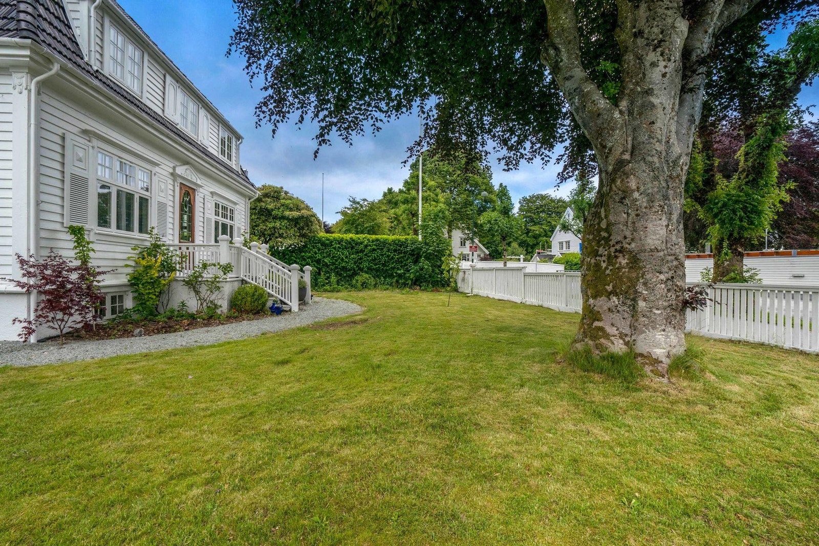 Flott opparbeidet hage Galleribilde