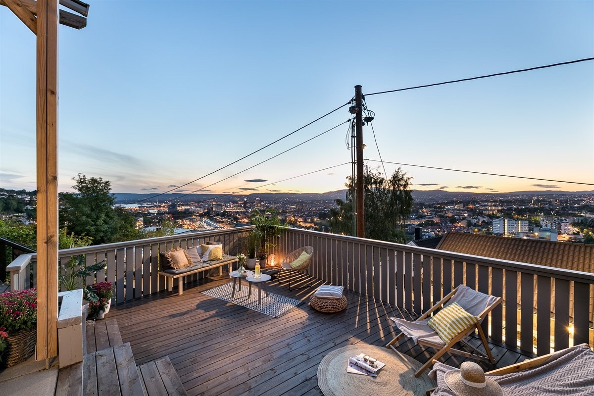 Baglerfaret 7 A og B presenteres av daglig leder Tommy Stensrud v/ Boa Eiendomsmegling Nordstrand. Galleribilde