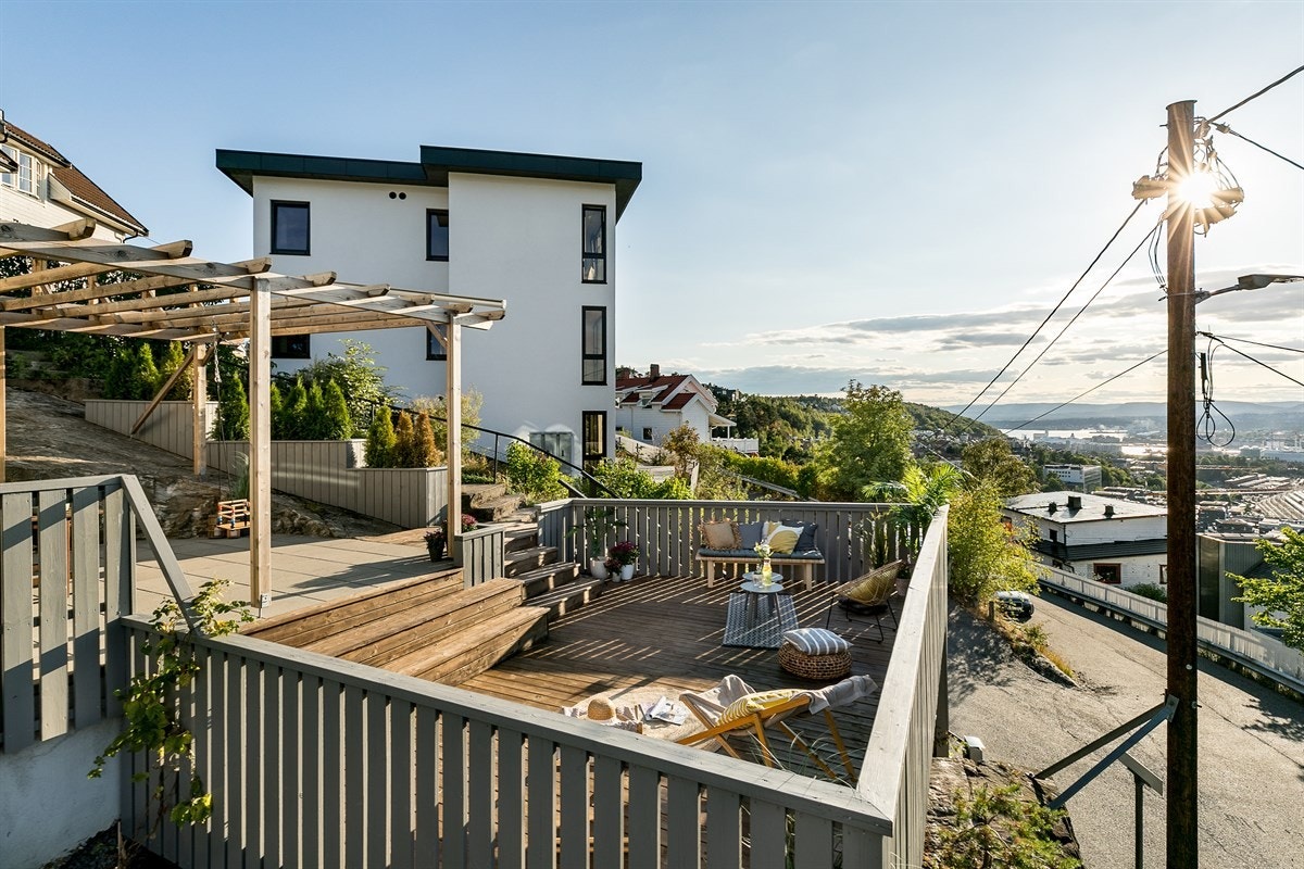 Baglerfaret 7 har en attraktiv plassering i Ekebergåsens øvre del. Galleribilde