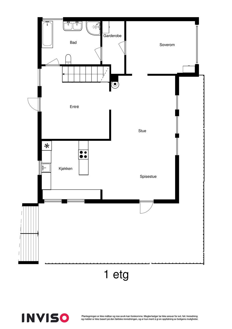 2D plan hovedetasje Galleribilde