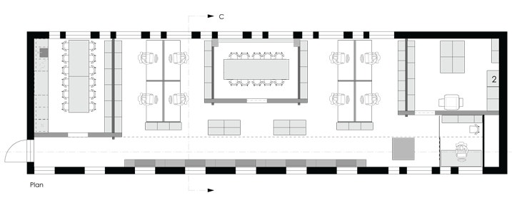 Plantegningen Galleribilde