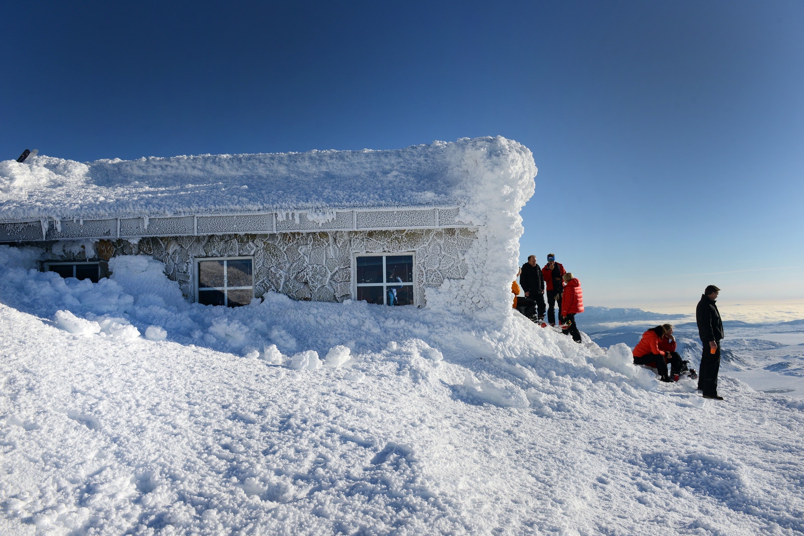 Gaustatoppen Turisthytta 1883 m.h. Galleribilde